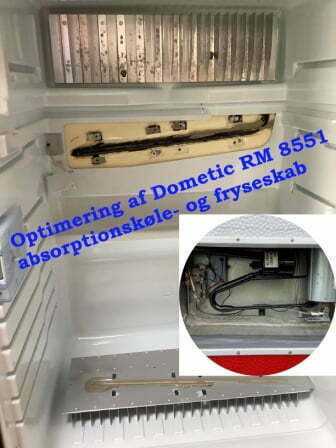 Optimering av Dometic RM 8551