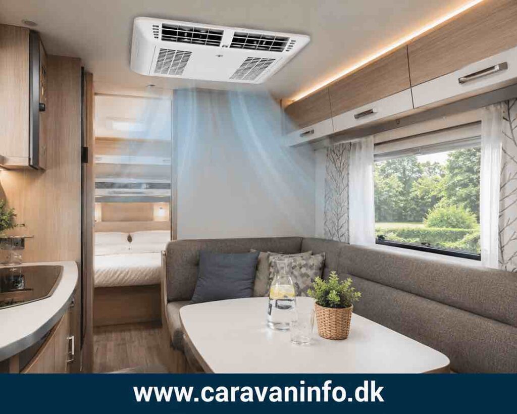 Aircondition (Klimaanlæg) i Campingvogn