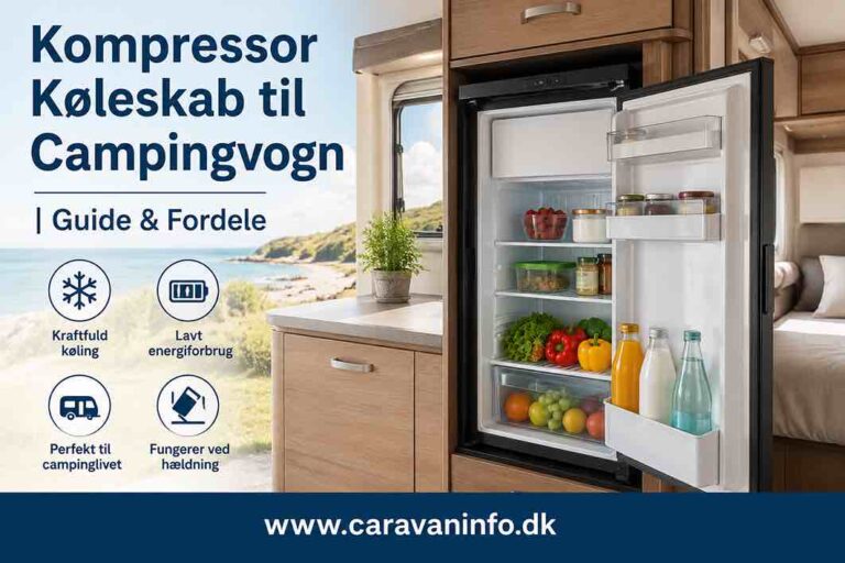Kompressor Køleskab til Campingvogn Guide & Fordele