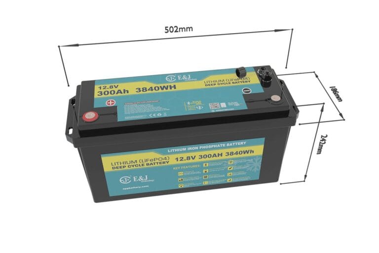 EJ 12.8V 300Ah LiFePO4 Battery (1)