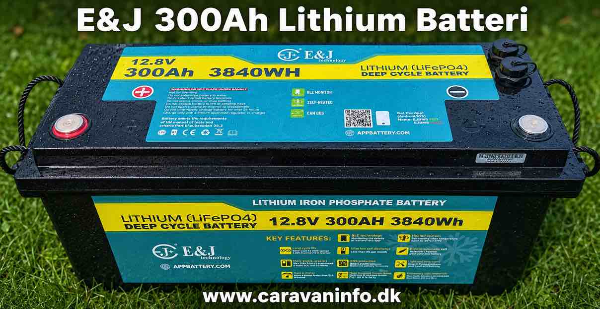 E&J 300Ah Lithium Batteri