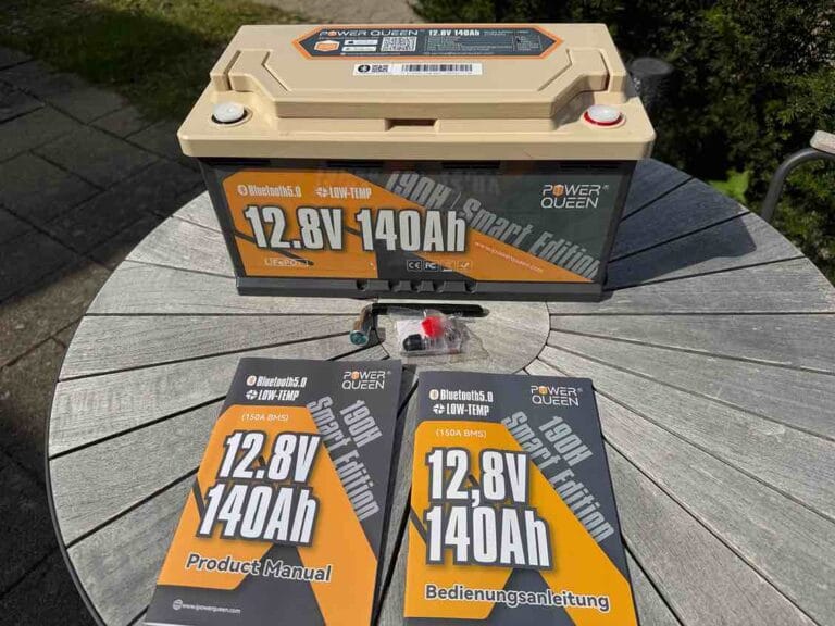 Power Queen 140Ah Lithium Batteri
