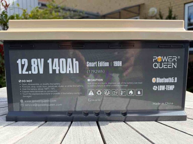 Power Queen 140Ah Lithium Batteri