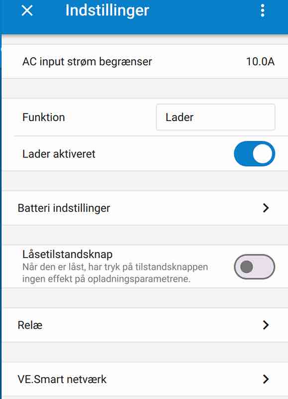 Victron Smart IP43-oplader