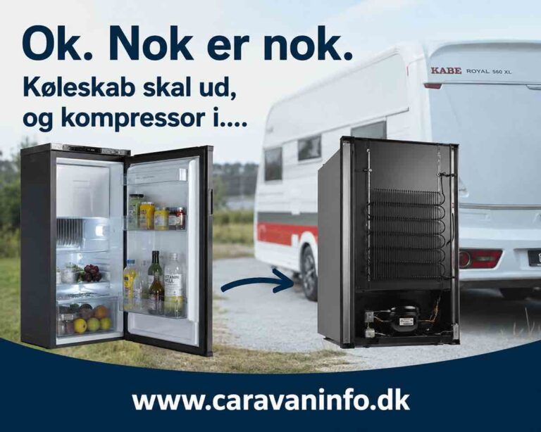 Udskiftning til Kompressor køleskab i Kabe Royal 560 XL årgang 2014